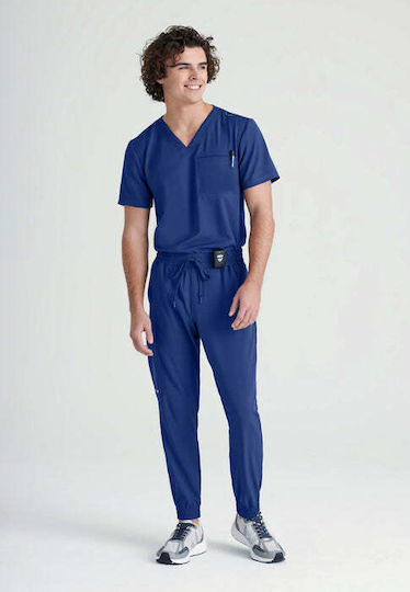 Grey's Anatomy Ανδρική Ιατρική Μπλούζα Μπλε