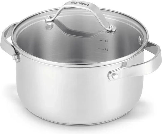 Beka Cicla Rostfreier Stahl Kochtopf 5,4l / 24cm
