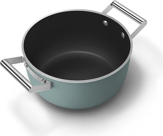 Smeg 50's Style Kochtopf aus Aluminium 5.4lt / 24cm