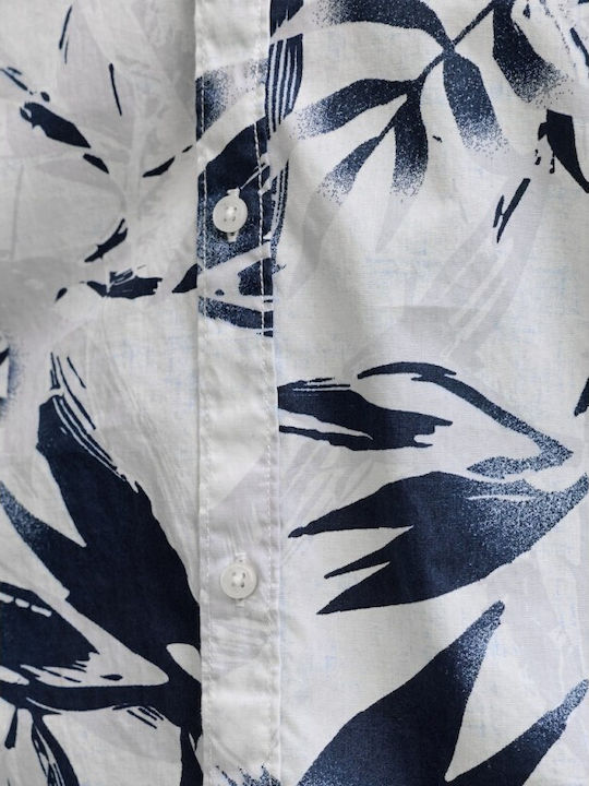 Jack & Jones Βαμβακερό Πουκάμισο Cloud Dancer