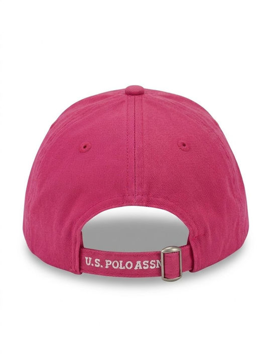 Damentasche Kappen Us Polo Assn 000195 Chpd Baseball Cap Us43381001 350 Fuchsie