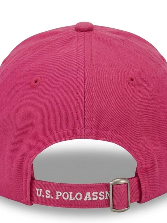 Damentasche Kappen Us Polo Assn 000195 Chpd Baseball Cap Us43381001 350 Fuchsie