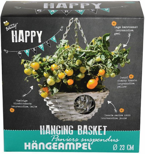 Kit Καλλιέργειας Κρεμαστής Ντοματιάς “cherry Tomato Yellow”
