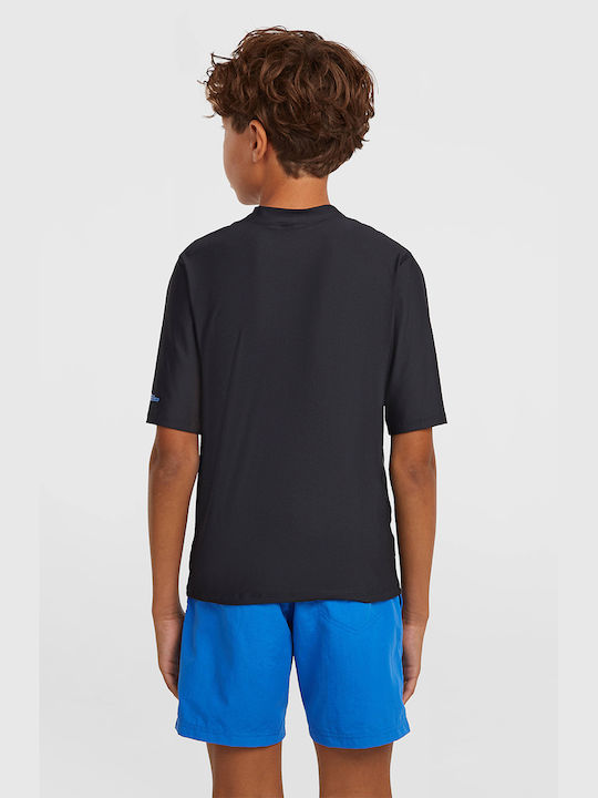 O'Neill Skins S Kinder Badebekleidung Rashguard Schwarz