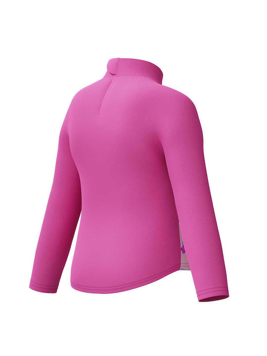 Speedo Kids Swimwear Rashguard With Long Sleeve Pink