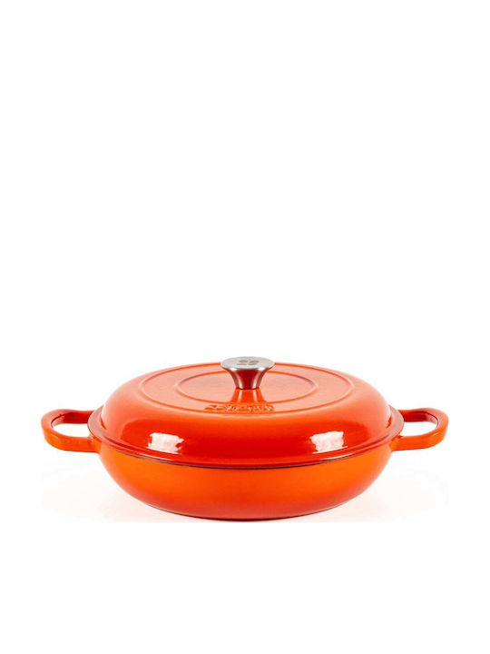 Lätt Home Tiefe Gusseisen Töpfe aus Gusseisen 3,2l / 30cm