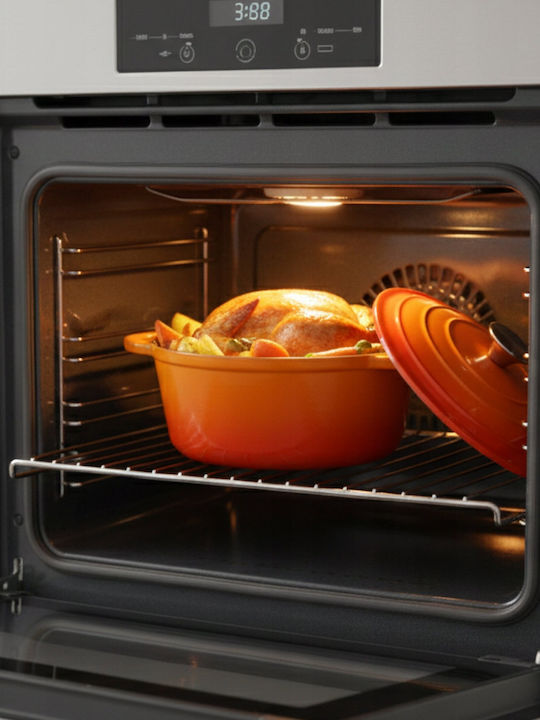 Hage Dq26 Deep Cast Iron Pot 5lt 26cm