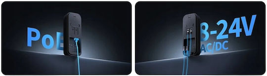 Aqara Σετ Θυροτηλεόρασης Wi-Fi Συμβατό με Alexa, Google Home και Apple HomeKit Μαύρο