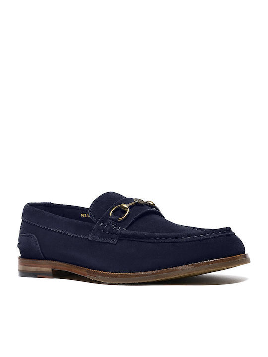 Craft James Lt Suede Men's Loafers in Blue Colour