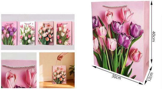 Paper Gift Bag 30x12x40cm (Various Colors)