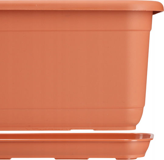 Kadax Plastic Orange Pot Plate 31520