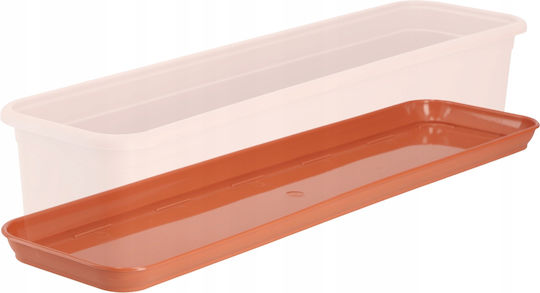 Kadax Plastic Orange Pot Plate 31520