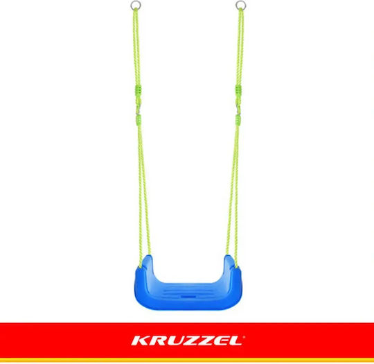 Kruzzel Κούνια με Ζώνη Ασφαλείας Μπλε