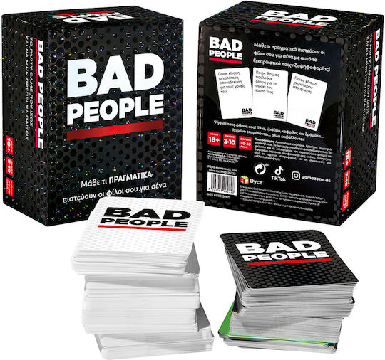 Επιτραπέζιο Παιχνίδι Bad People για 3-10 Παίκτες 18+ Ετών