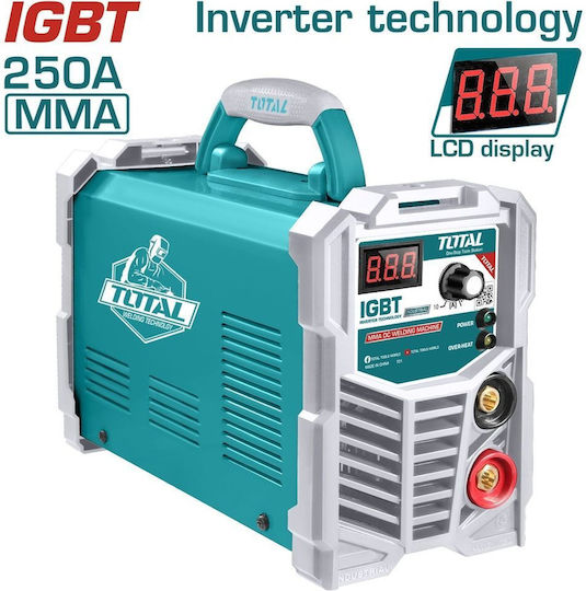 Total Ηλεκτροκόλληση Inverter MMA με Μέγιστο Ρεύμα Συγκόλλησης 250A και Κύκλο Εργασίας 60%