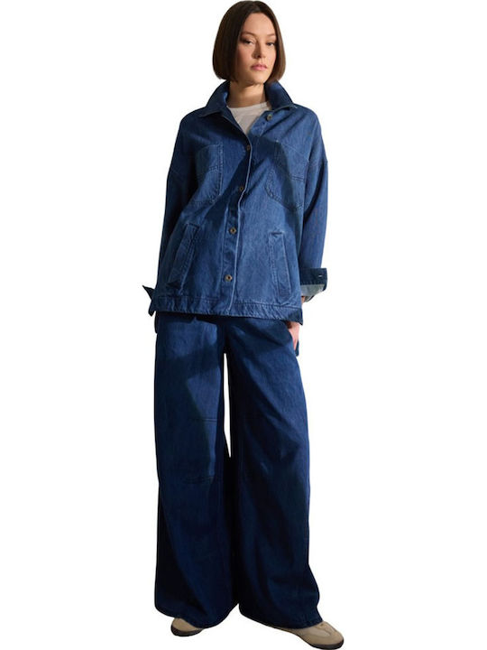 Women's Jacket for Winter Blue
