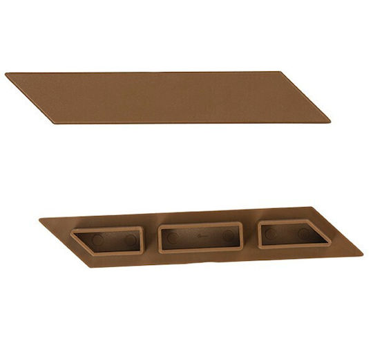 Newplan Deck fencing Plastic Cap for Garden Flooring 1.2x1.2cm