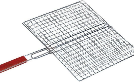 Lianos Διπλή Ανοξείδωτη Σχάρα Ψησίματος 45x37εκ.