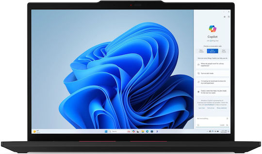 Lenovo ThinkPad T14 Gen 5 14" IPS FHD+ Тъчскрийн (Ultra 5-135U/48GB/256GB SSD/W11 Pro) (Английски (САЩ) Клавиатура)