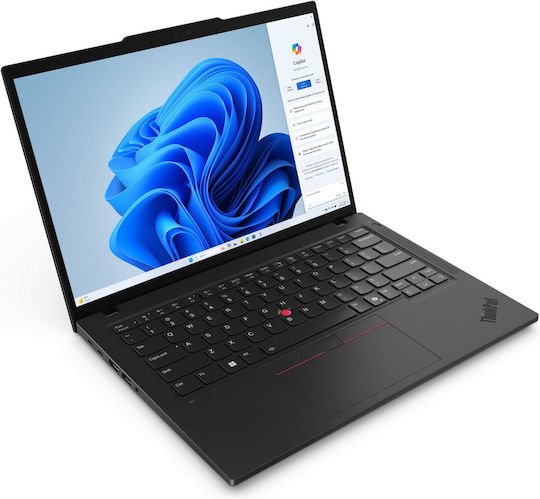 Lenovo ThinkPad T14 Gen 5 14" IPS FHD+ Тъчскрийн (Ultra 5-135U/48GB/256GB SSD/W11 Pro) (Английски (САЩ) Клавиатура)