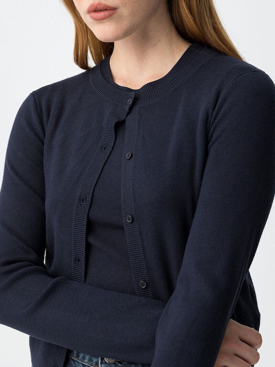 Women's Knitted Cardigan Blue