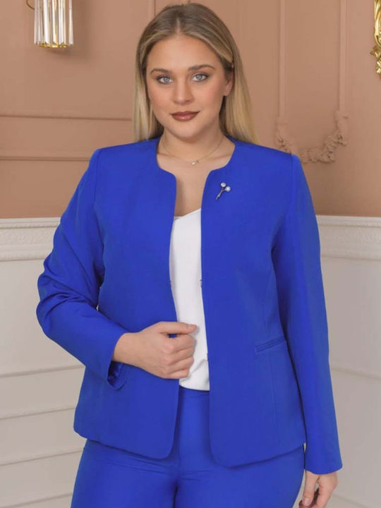 Sou Blazer für Damen Blau