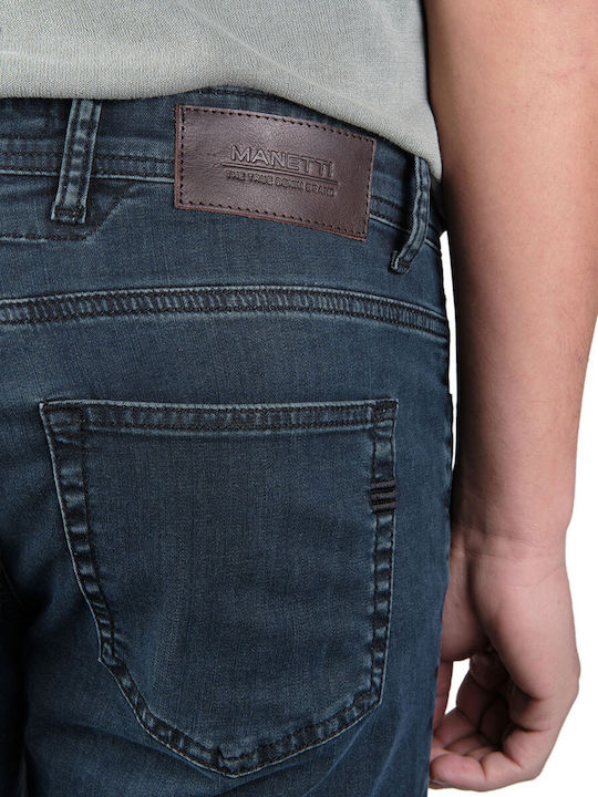 Men's Jeans Pants with Relaxed Fit Blue