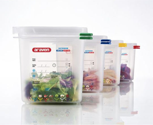 Araven Commercial Food Storage Container 1.7lt 17.6x16.2x10cm