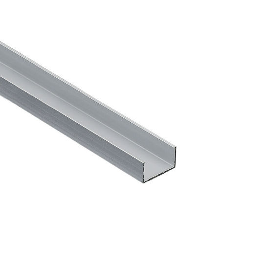 Aca În aer liber Profil din Aluminiu pentru Bandă LED 200x1.6x0.9cm.