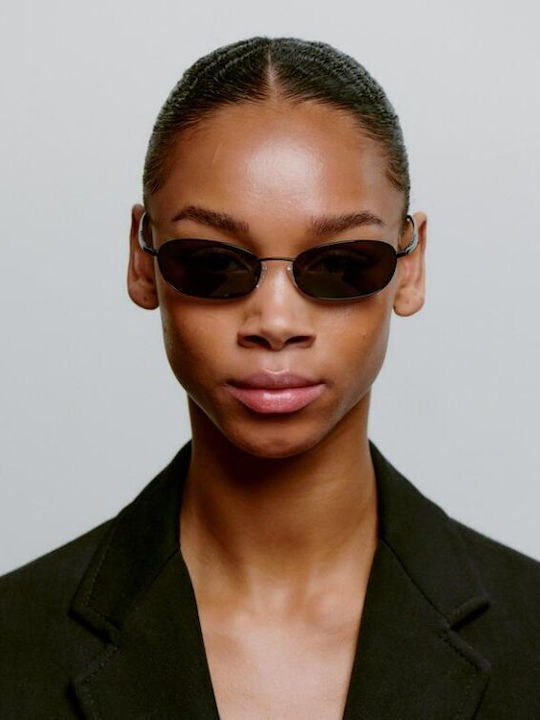 A.Kjaerbede Unisex Sunglasses With Black Frame And Black Lens KL2508-001