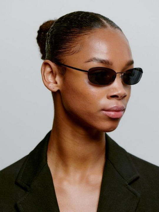 A.Kjaerbede Unisex Sunglasses With Black Frame And Black Lens KL2508-001