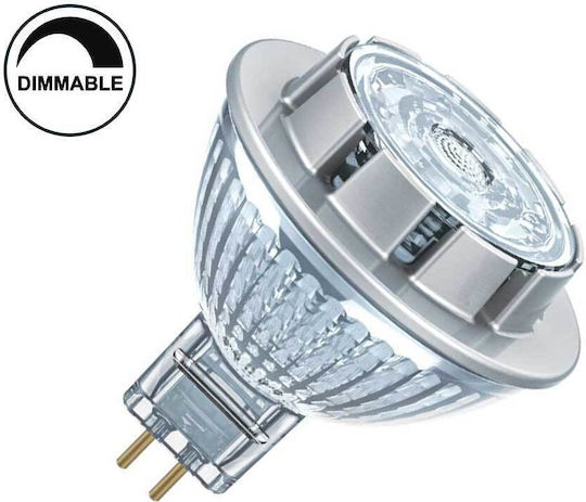 Osram Bec LED 7.8W Pentru Bază De Bec GU5.3 și Formă MR16 Alb Cald 621 Lumen Reglabil În Intensitate