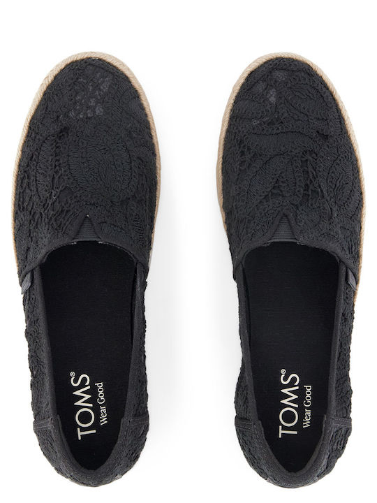 Women's Espadrilles in Black Colour