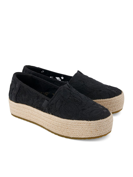 Women's Espadrilles in Black Colour