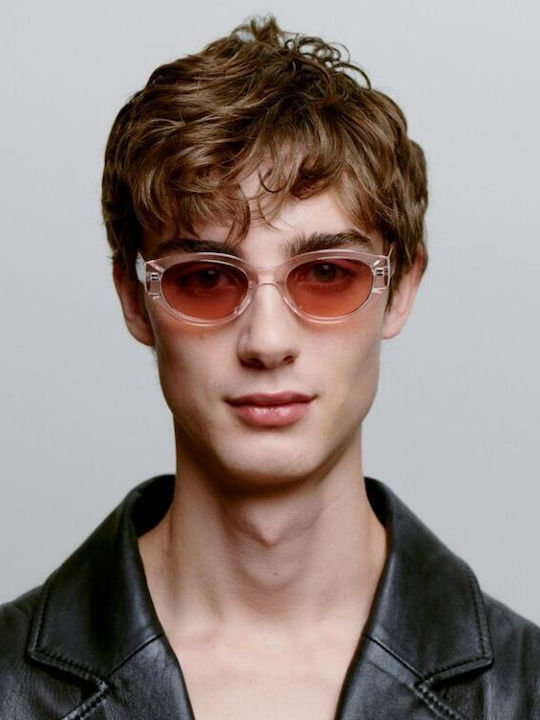 A.Kjaerbede Unisex Sunglasses With Pink Frame And Pink Lens KL18315-23
