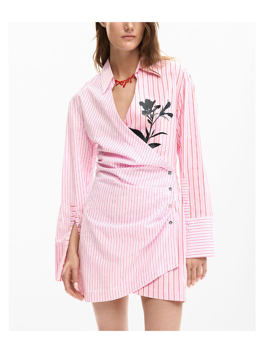Summer Mini Dress Pink