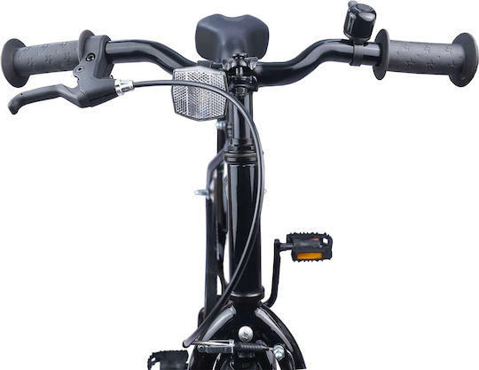 vidaXL 18" Παιδικό Ποδήλατo BMX Μαύρο