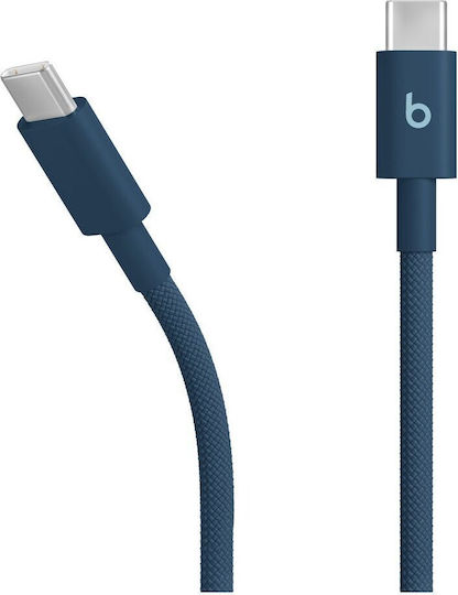 Apple Braided USB 2.0 Cable USB-C male - USB-C 60W Μαύρο 1.5m MDGE4ZM/A