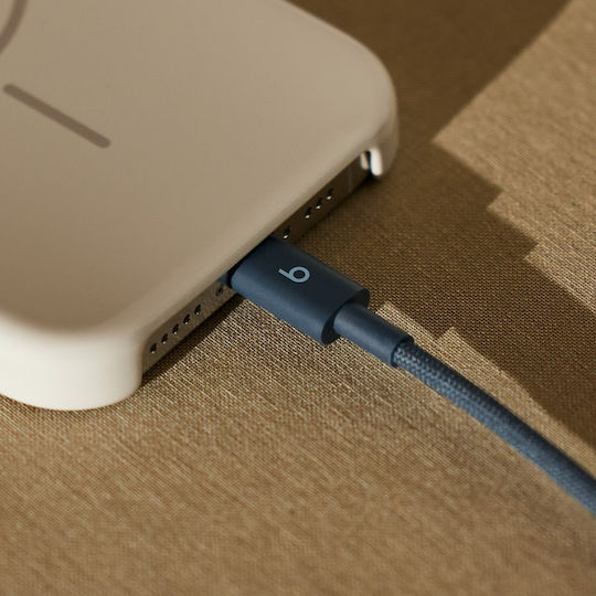 Apple Braided USB 2.0 Cable USB-C male - USB-C 60W Μαύρο 1.5m MDGE4ZM/A