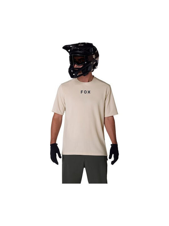 Fox Ranger Ss Jersey Men's Short Sleeves Cycling Jersey Mountain Bike White