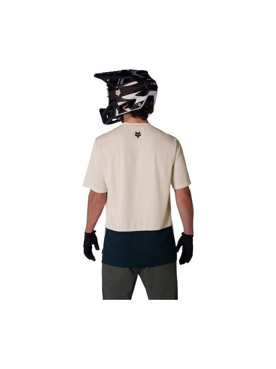 Fox Ranger Ss Jersey Men's Short Sleeves Cycling Jersey Mountain Bike White