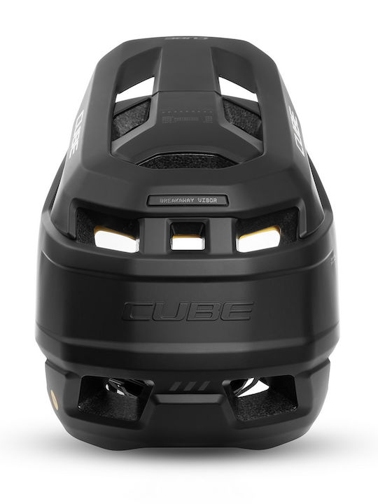 CUBE Full Face Bicycle Helmet Downhill Mountain Black