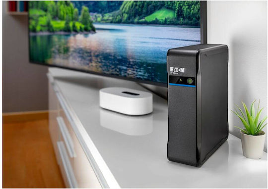 Eaton 3P Ellipse 700 DIN UPS 700VA 420W With 3 Schuko AC Outlets