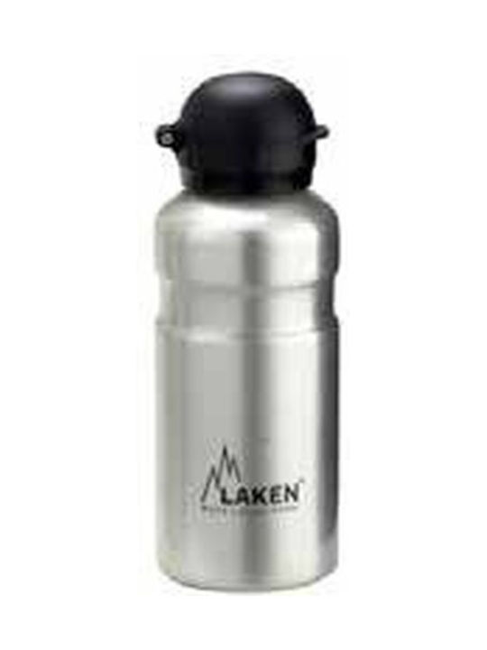 Laken Παγούρι Αλουμινίου 600ml Ασημί