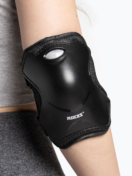 Roces Super Genunchiere pentru Rollers Negre