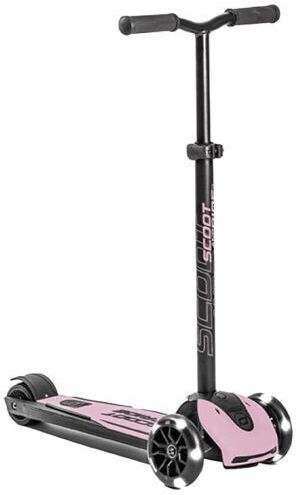 Scoot & Ride Trotinetă Copii Pliabilă Highwaykick 5 Led cu 3 Roți pentru 5+ Ani Roz