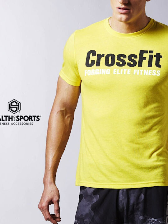 Sportliches T-Shirt Gelb