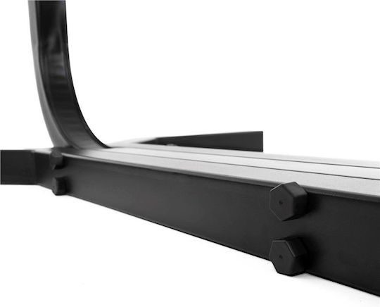 Bază Pentru Leagăn De Grădină Metalică Neagră 92x92x205cm