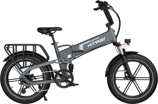 Hitway BK10S 20" Negru Pliabil Bicicletă Electrică Drum