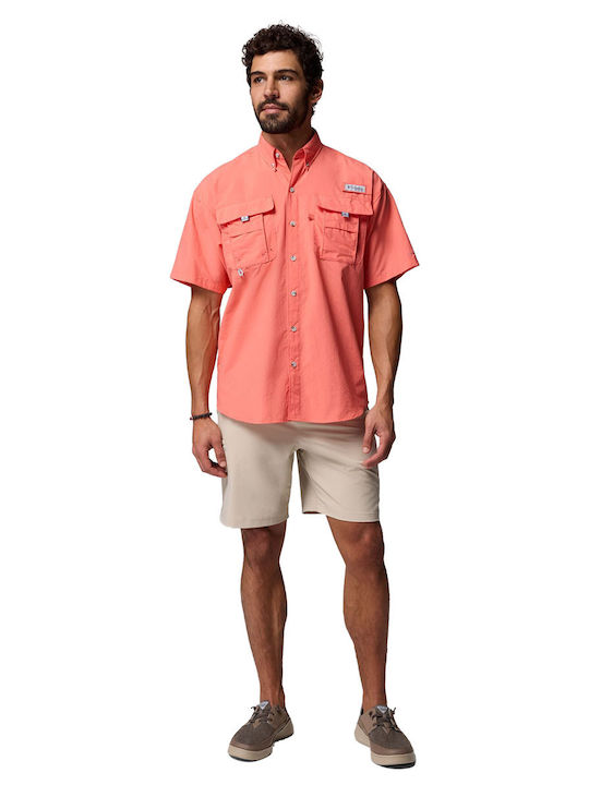 Bahama Ii Short Sleeve Shirt Orange